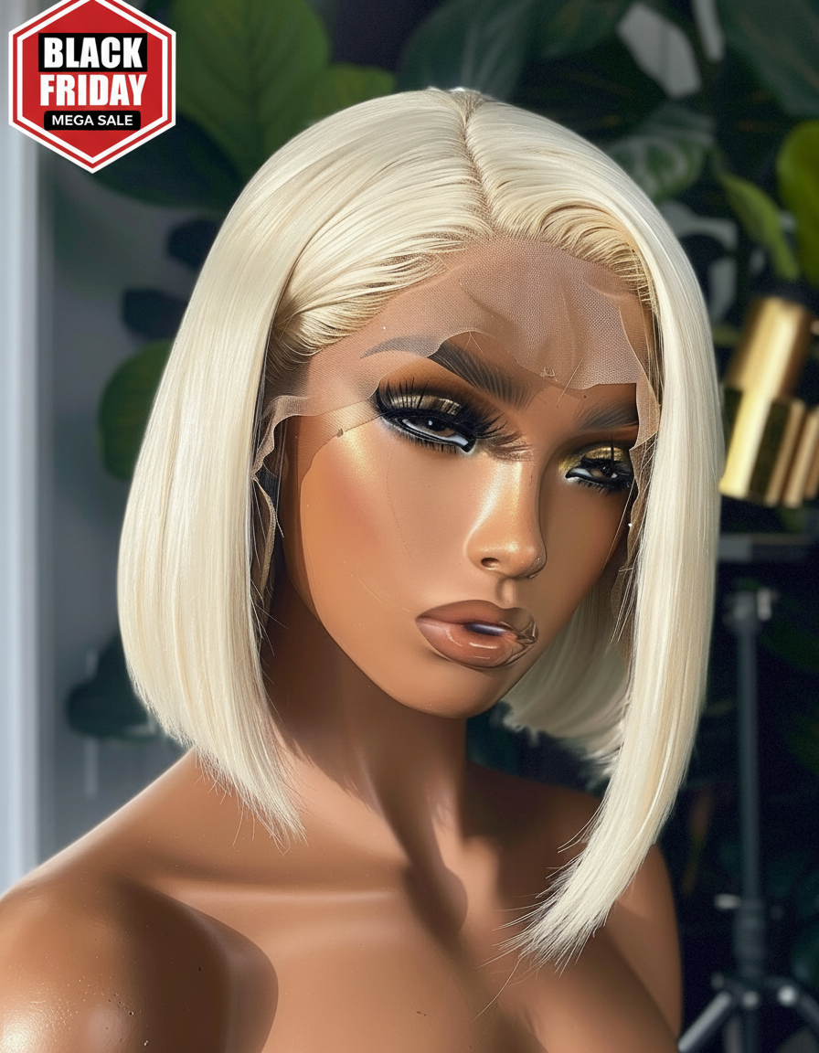 613 Straight Bob Wig 13X4 Lace Front