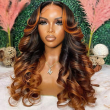 Ombre Ginger Brown Body Wave