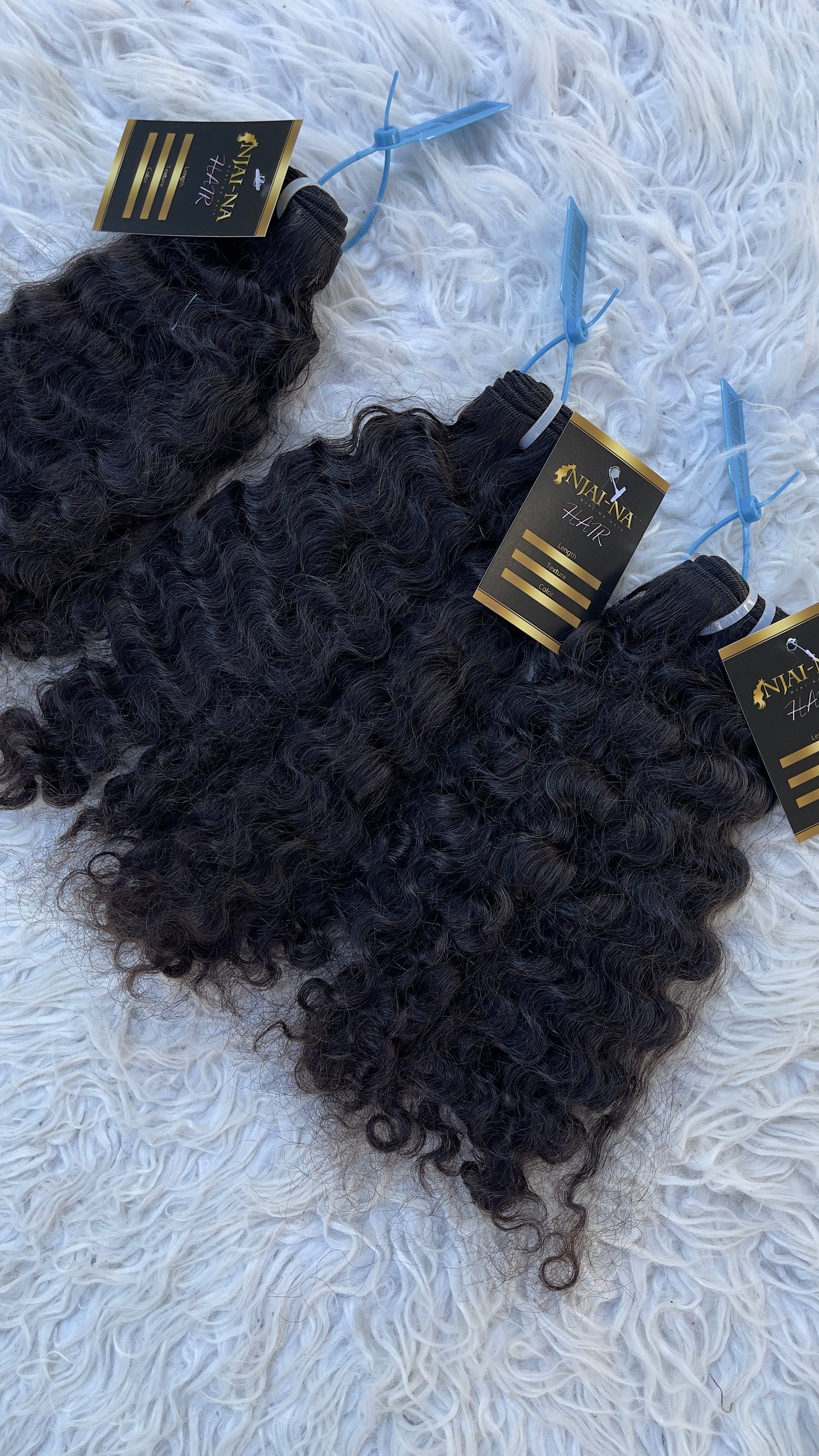 Lot de 3 Bundles Burmese Wave