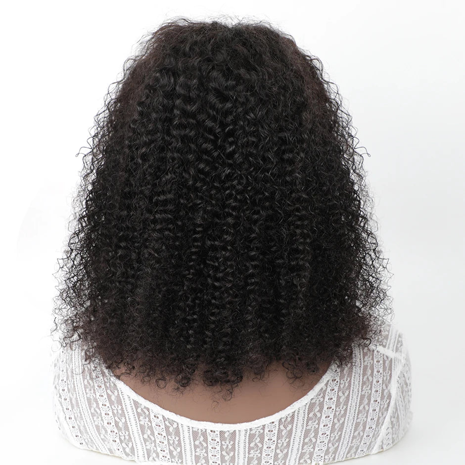 Indian Kinky Curly Short Bob 7x5