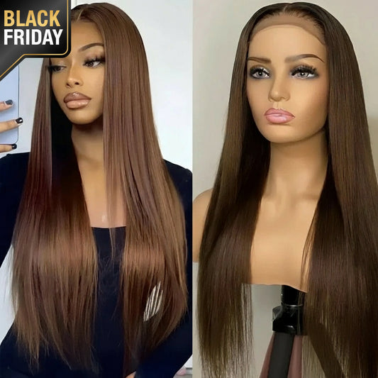 Glueless Transaprent Straight