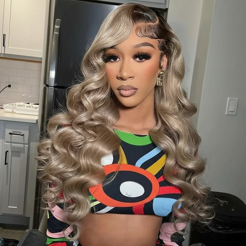 Ombre Blonde Body Wave