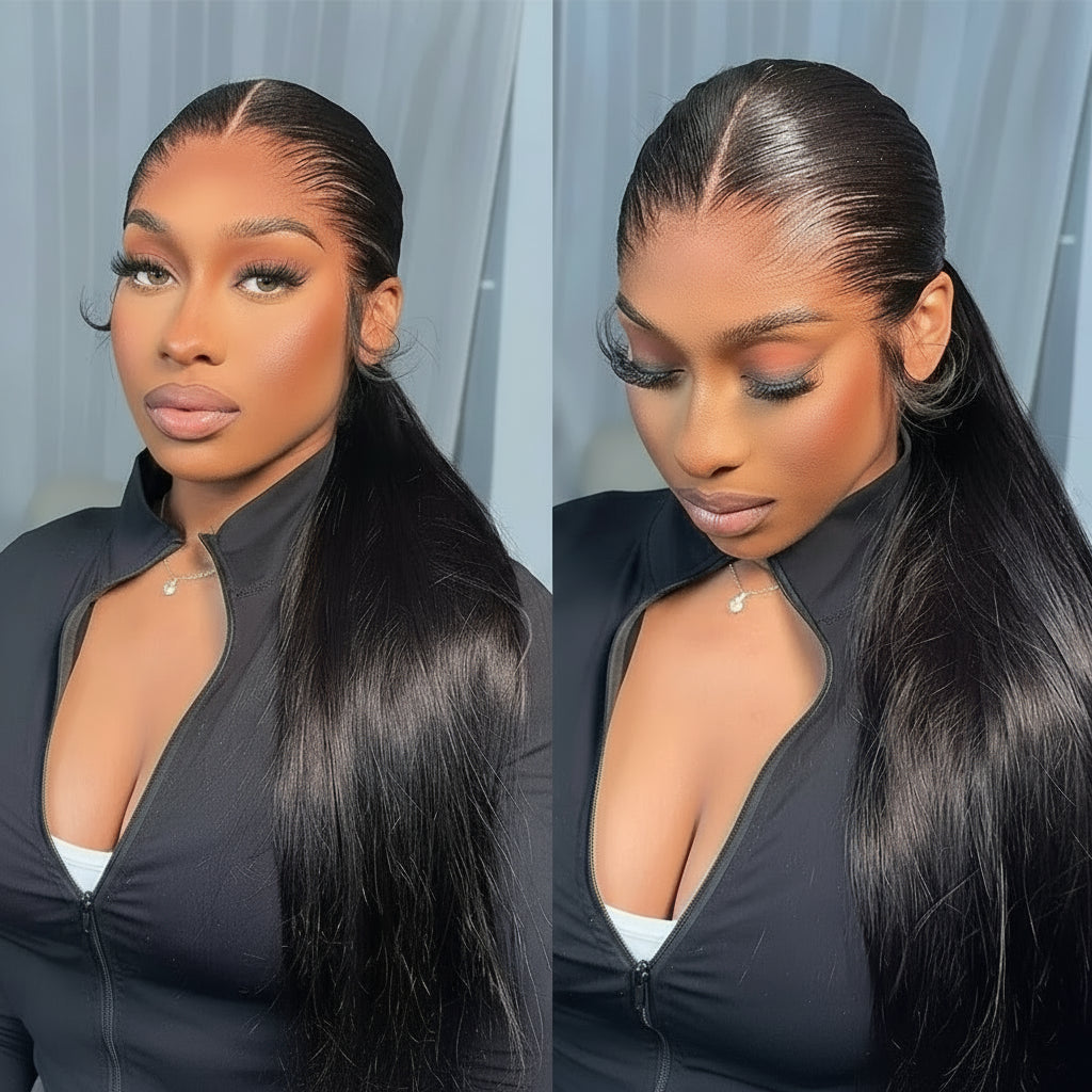 Lagos Hairline Sliky Bone Straight