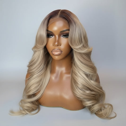 13X6 Ombre Blonde Colored