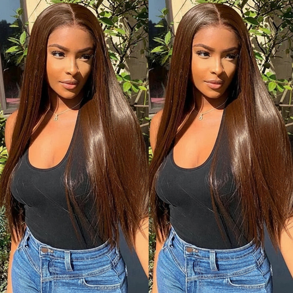 Glueless Transaprent Straight