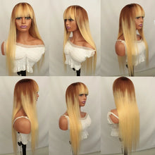 Highlight Brown Blonde 613 Straight - NJAI - NA HAIR